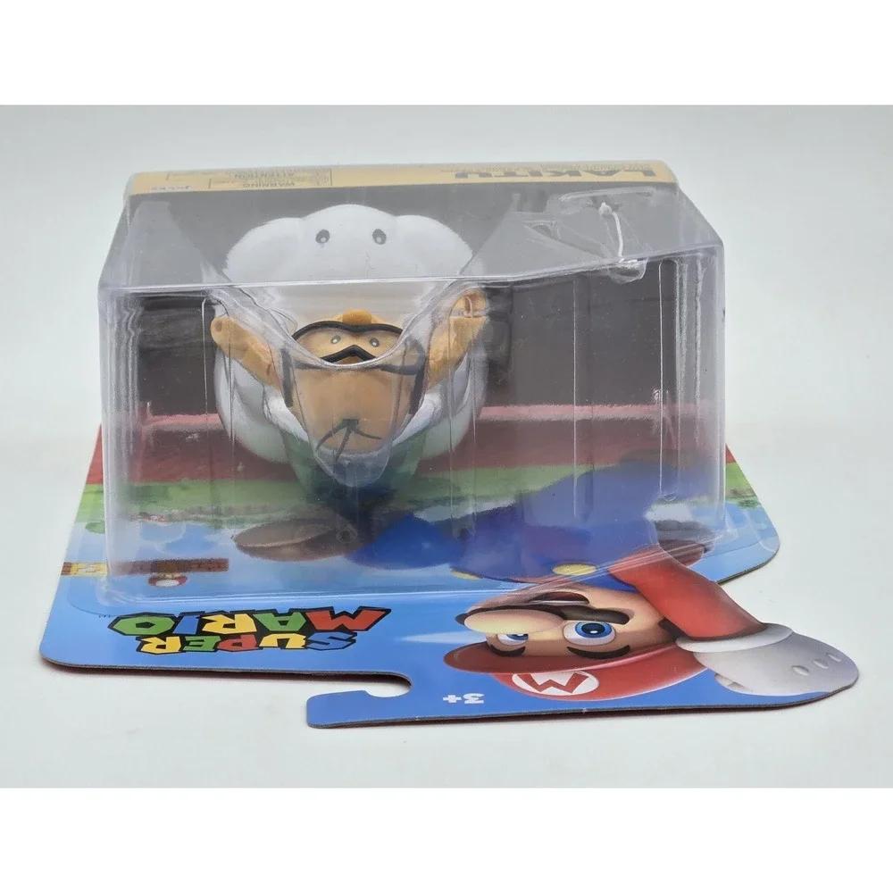 Jakks Pacific Super Mario Lakitu Fishing‎ Pole Action Figure Nintendo New
